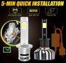 H1 Led автомобилни крушки, снимка 5