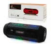 Преносима тонколона Q600, LED, Bluetooth, FM радио, MicroSD, LCD дисплей, Черен, снимка 1
