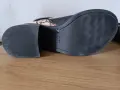 Оригинални дамски боти Gucci Jumbo GG Canvas Leather Boots, снимка 7