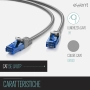 Ewent EW-5U-010 Cat 5e U/UTP Patch Cable 1 м – Сив мрежов кабел с RJ45 конектори за компютър и рутер, снимка 6