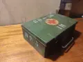 Военна метална аптечка ГДР NVA, снимка 2