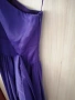 Дълга луксозна официална бална / вечерна / абитуриентска лилава рокля р-р XS - марка Actualee, снимка 10
