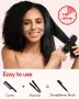 Terviiix Hair Straightener Brush – Йонна четка за изправяне на коса, 14 температури, 230°C, снимка 3