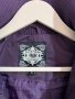 Марков ватиран елек с мека, еластична яка джобове, цип, капси и мека топла подплата в тъмно лилаво, снимка 5