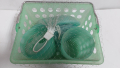 Комплект кошничка с принадлежности за баня, снимка 1 - Други стоки за дома - 44757729