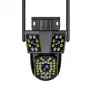 Тройна камера за Видеонаблюдение, работи с WiFi, 9 MPX,Ultra HD, снимка 4