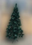 Елха - Изкуствена коледна елха с бели връхчета и шишарки 60 и 90см са с пластмасова стойка, снимка 4