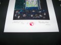 "Навън" картина на ЧерГарВан с подпис и печат, снимка 2