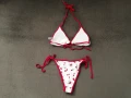 Нов комплект дамски бански от две части с принт черешки р-р M, L, XL, снимка 10