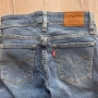 Дамски слим дънки Levi’s 711 размер W24 L32 сини, снимка 5
