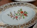 Стар български порцелан чинии елипси за риба , снимка 5