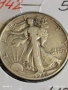 Сребърна монета 50 цента 1942г. Америка рядка за КОЛЕКЦИЯ 54382, снимка 6