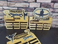 🥇 Персонализиран дървен органайзер / поставка  за медали с име и спорт – Покажете успехите си!, снимка 12