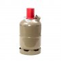 5 кг. газова бутилка за битова газ с ъглов кран, снимка 1 - Барбекюта - 31635818