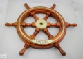 405 Корабен рул с месингов ринг.Размери-ф-46, снимка 2