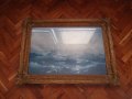 Красива литография ”Корабокрушение”, снимка 1