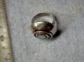 СТАР АРТ НУВО СКЪПОЦЕНЕН СРЕБЪРЕН ПРЪСТЕН СРЕБРО ВИСОКА ПРОБА с ШЛИФОВАН ЛУНЕН КАМЪК 49306, снимка 12