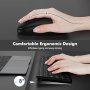 Нов Ергономичен Безжичен Комплект Клавиатура+Мишка, Съвместим с Windows/Mac, снимка 4