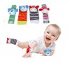 Детски играчки дрънкулки, комплект дрънкалка за крачета и китките, чорапки, снимка 1 - Дрънкалки и чесалки - 35108554