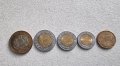 Монети. Мексико.  0.50 , 1, 2, 5 ,и 10 мексиканско песо.