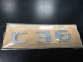 HWA2028170115**NEU**Емблеми за Мерцедес **W202 Седан тип Обозначение C36 на заден капак, снимка 2