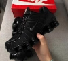 Мъжки маратонки Nike Shox TL — изцяло черни — пружинираща подметка — номера 36-45, снимка 2