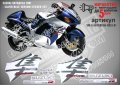 SUZUKI HAYABUSA SILVER BLUE VERSION 2001 SM-S-HAYABUSA-SBLV-01