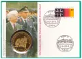 НУМИЗМАТИЧЕН ПЛИК С МАСИВЕН ПЛАКЕТ (NUMISBRIEF) - ГЕРМАНИЯ, снимка 1