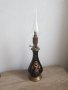 Френска стъклена газова лампа, снимка 1 - Антикварни и старинни предмети - 37690522