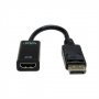 Преходник от DP M към HDMI F Digital One SP01203 Адаптер DP to HDMI F 4K, снимка 3