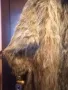 Дълго дамско кожено палто с естествен косъм от нутрия, снимка 7