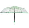 Сгъваем чадър за дъжд с ръчни прозрачни листа от Veraman 26 см, снимка 2