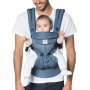 Ергономична раница Ergobaby Omni 360, Oxford Blue Cool Air Mesh, тъмно синя, снимка 2