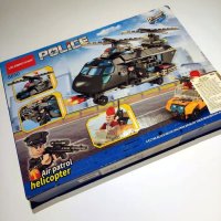 Образователна игра конструктор "Police", тип лего, 296 части. За деца над 6 год., снимка 2 - Образователни игри - 44294813