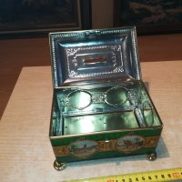 поръчана-метална кутия/касичка-внос франция 1702211804, снимка 7 - Антикварни и старинни предмети - 31854182