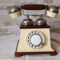 Стар руски телефон със слушалка - ТА-1173 - 1977 година, снимка 7 - Антикварни и старинни предмети - 37839904