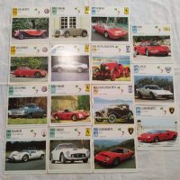 Ретро немски картички карти на коли, снимка 2 - Колекции - 40140766