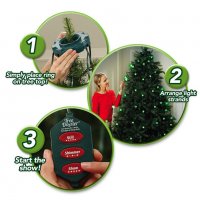 Tree Dazzler Коледни лампички 64бр с контролер за управление, снимка 3 - Декорация за дома - 35176732