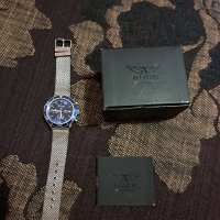 часовник АВИАТОР чисто нов , снимка 3 - Мъжки - 42819776