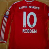 футболна тениска adidas Bayern Munich Roben, снимка 2 - Футбол - 40867023