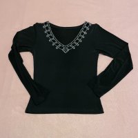 Плътна блуза, снимка 3 - Блузи с дълъг ръкав и пуловери - 35114268