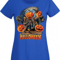 Дамска тениска Halloween 12,Halloween,Хелоуин,Празник,Забавление,Изненада,Обичаи,, снимка 1 - Тениски - 38146698
