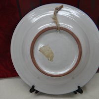 Ръчно изработена и изрисувана керамична чиния за окачване, снимка 5 - Декорация за дома - 38661790