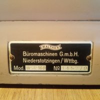 Промо Цена Сумираща Машина - Калкулатор - WALTHER - WSR 160 Произведена 1956-1968 г., снимка 7 - Антикварни и старинни предмети - 40480113