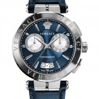 Луксозен мъжки часовник Versace VE1D00819 Aion Chrono Swiss Made -30%, снимка 1 - Луксозни - 35318620