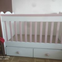 Детско легло с люлеещ се механизъм , снимка 2 - Мебели за детската стая - 44222407