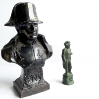 Стара бронзова фигурка Наполеон Бонапарт -било е печат и др, снимка 4 - Други ценни предмети - 44742093