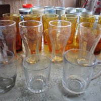 Чаши и сервизи стъклени, порцеланови и пластмасови разнообразни, и метални канчета, снимка 2 - Чаши - 31542829