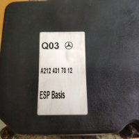 ABS модул Mercedes W207 E350 W212 A2124317012, снимка 2 - Части - 44260077