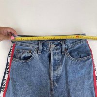 Levi's 501 дамски дънки mom's jeans размер 26, снимка 3 - Дънки - 42867826
